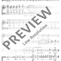 Sängerwettstreit - Score