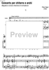 Concerto for guitar and strings - Guitar