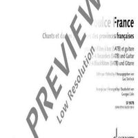 Doulce France - Performing Score