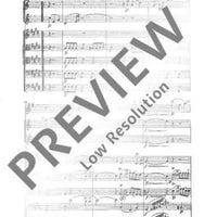 Octet E major - Full Score