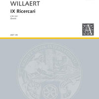 IX Ricercari - Score