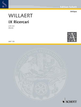 IX Ricercari - Score