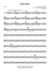 Bolero for Band - String Basses