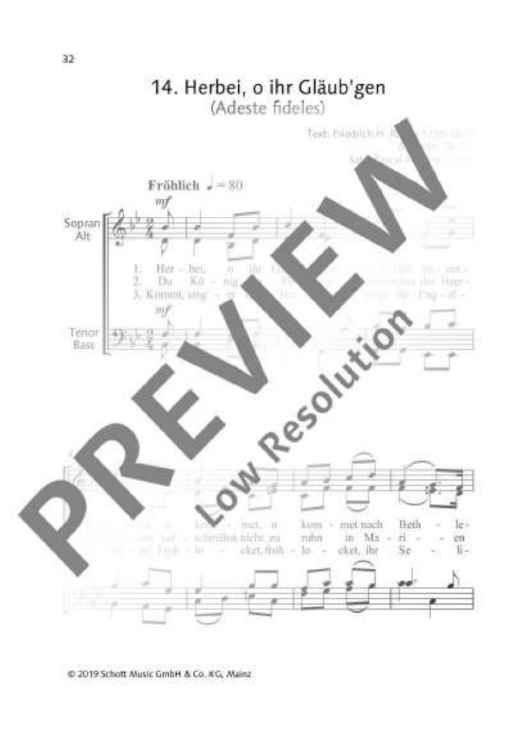 Herbei, o ihr Gläubigen (Adeste fideles)