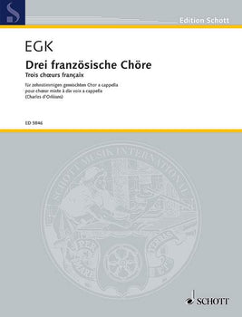 Three French Choirs - Choral Score