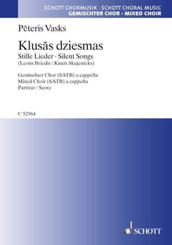 Klusas dziesmas - Choral Score