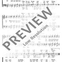 Cara madonna mia - Matona mia cara - Choral Score