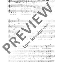 Drei Chöre - Choral Score