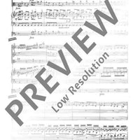 Concerto d minor - Score