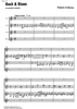 Bach and Blues - Score