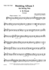 Wedding Album 3 for String Trio - Violin 2 (for Viola)