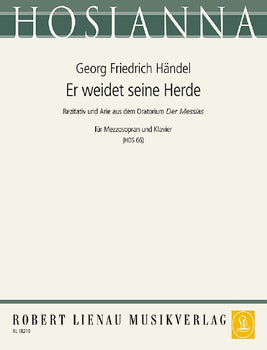 Er weidet seine Herde in G major