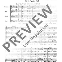 Sechs Choräle - Choral Score