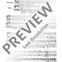 Piano Trio F# minor - Full Score