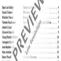 From Haßler to Bach - Performing Score