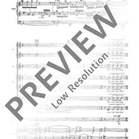 Todesfuge - Choral Score