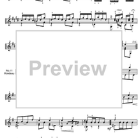 Récréation du Guitariste Op.51 - Guitar