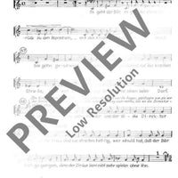 Armer, kleiner Tanzbär - Choral Score