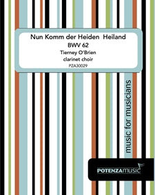 Nun Komm der Heiden Heiland, BWV 62 - Bb Clarinet 2