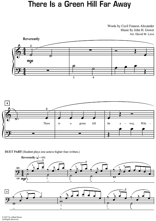 There Is a Green Hill Far Away