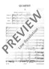 String Quartet G major - Full Score
