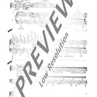 Présence - Performing Score