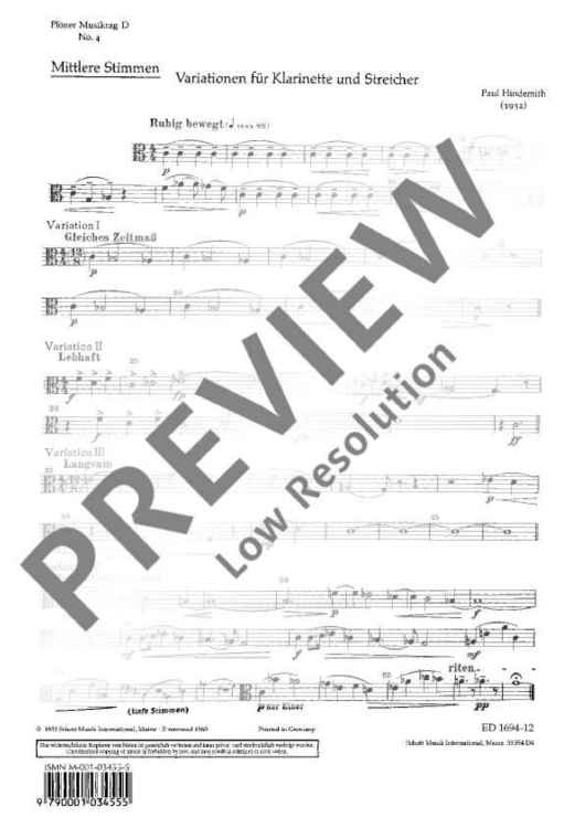 Plöner Musiktag - Medium String Part