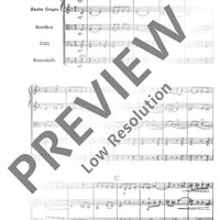 Ein Jäger aus Kurpfalz - Score