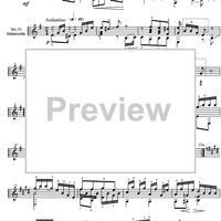 Récréation du Guitariste Op.51 - Guitar