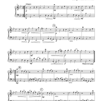 Sarabande - from Suite #4 in D minor for piano, 2nd set
