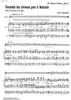 Sonata da chiesa per il Natale - Score