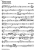 Ironic march - Bb Clarinet 1