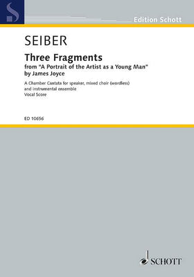 Three Fragments - Piano Reduction