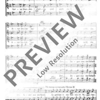 Kantate Nr. 2 - Choral Score