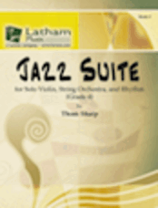 Jazz Suite  for Solo Violin, String Orchestra, and Rhythm - Score