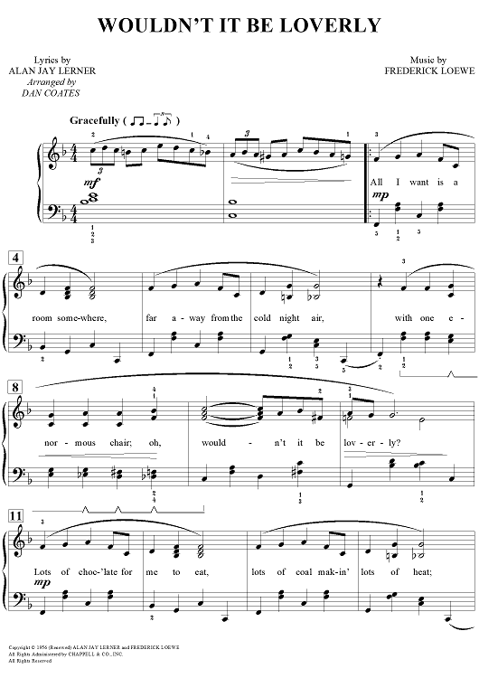 Wouldn't It Be Loverly