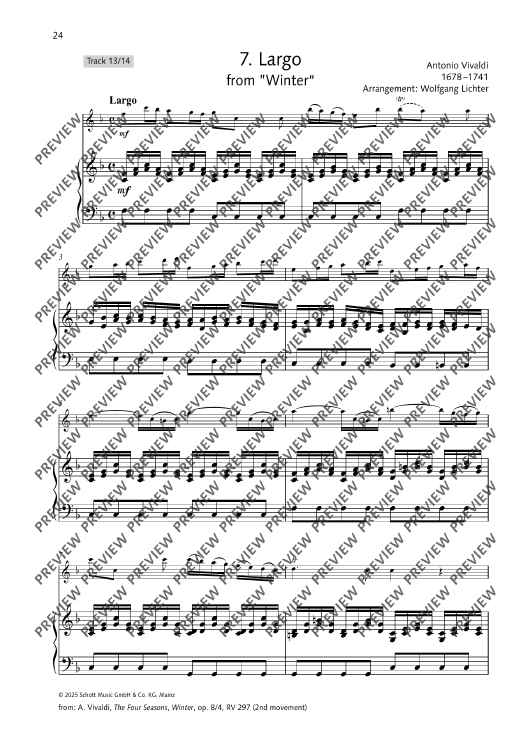 Largo from ”Winter“