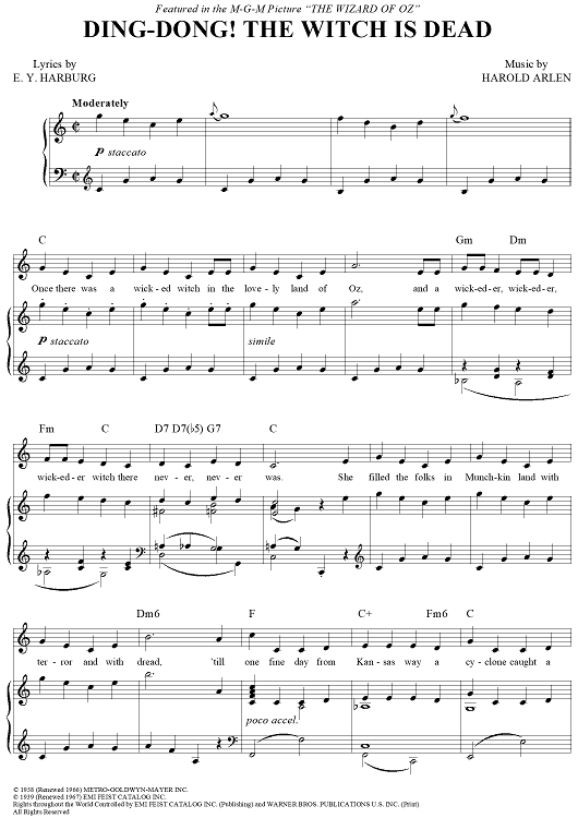 Ding-Dong! The Witch is Dead