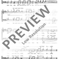 Der frohe Wandersmann in E major - Choral Score