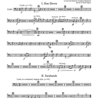 Five Dances for Five Clarinets - 3rd Trombones