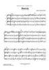 Bourrée - from Suite #3 in D Major - Score