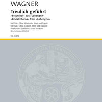 Treulich geführt - Score and Parts