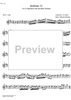 Three Part Sinfonia No.13 BWV 799 a minor - Bb Clarinet 1