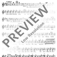 Weinlein, nun gang ein - Tenor I/ii