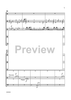 The Mad Hatter's Tea Party - for Percussion Ensemble - Score