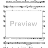 Five Dances for Five Clarinets - Eb Baritone Saxophone