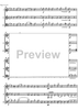 Fanfares et Chanson de Bergers - Score