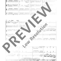String Quintet C major - Score and Parts