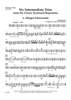 Six Intermediate Trios - From the Classic Keyboard Repertoire - Cello (for Viola)