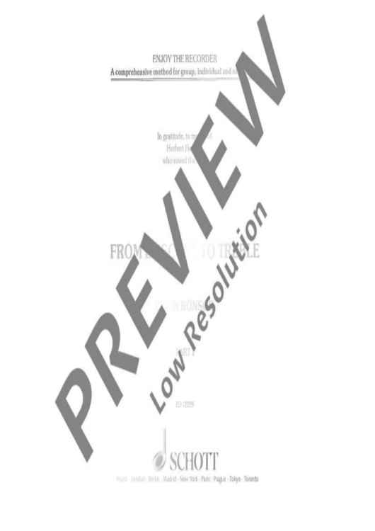 From Descant to Treble